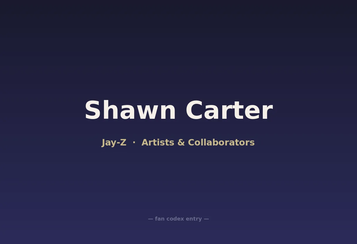 Shawn Carter