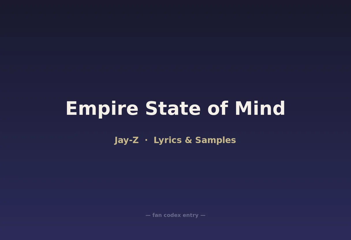 Empire State of Mind