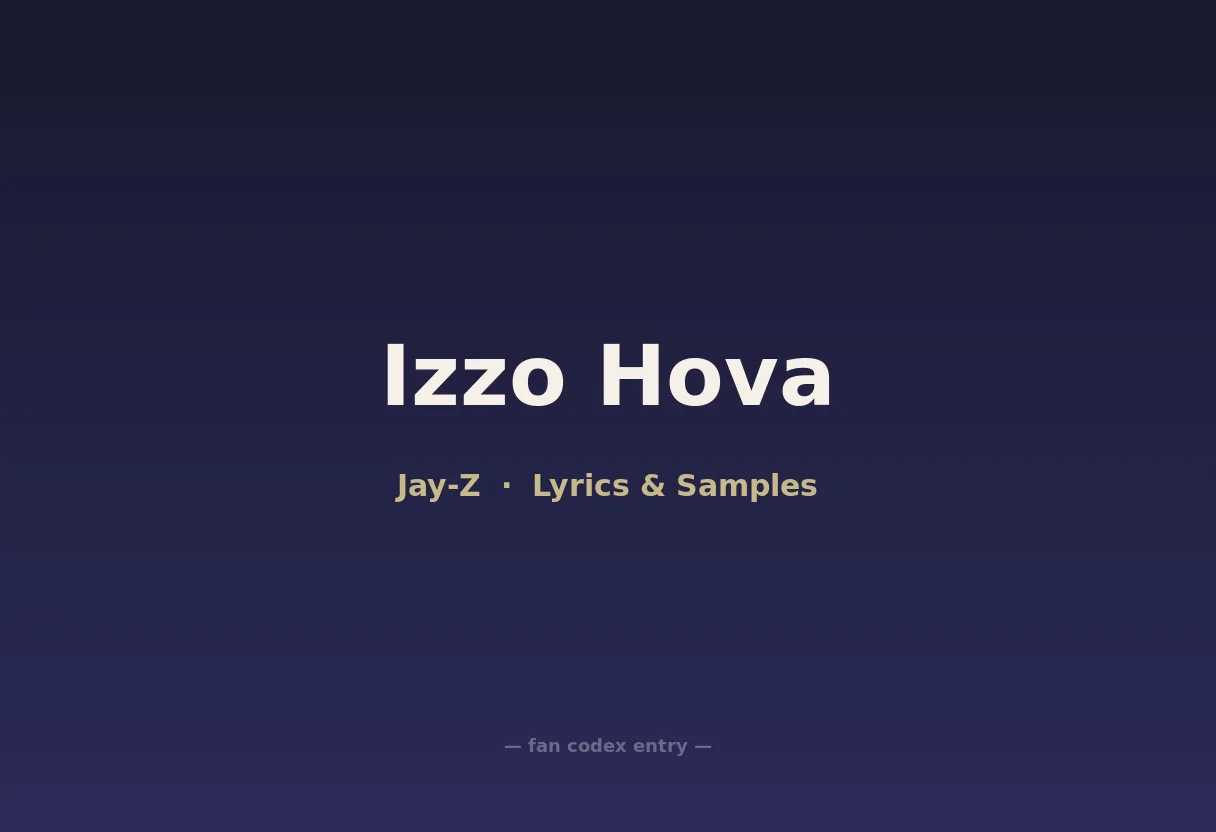 Izzo Hova