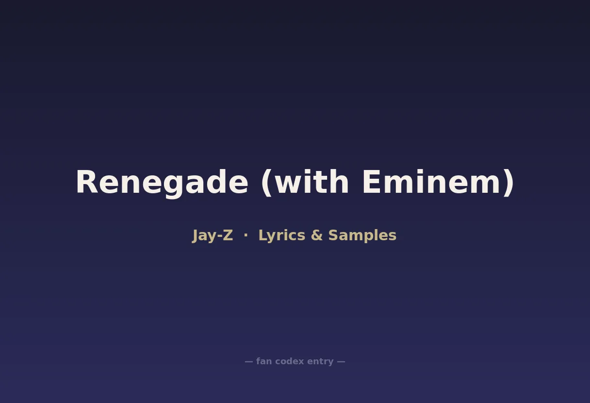Renegade (with Eminem)