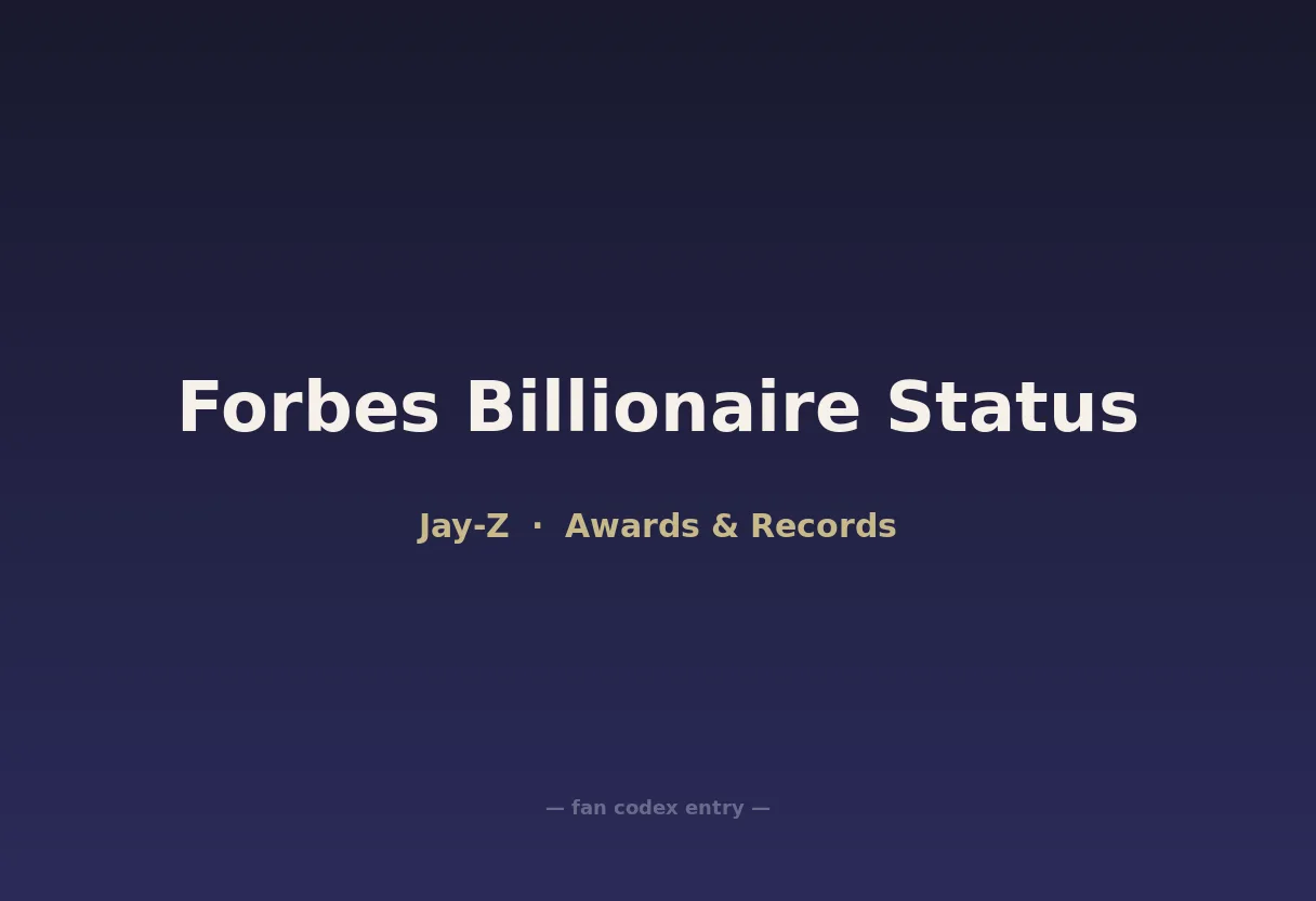 Forbes Billionaire Status