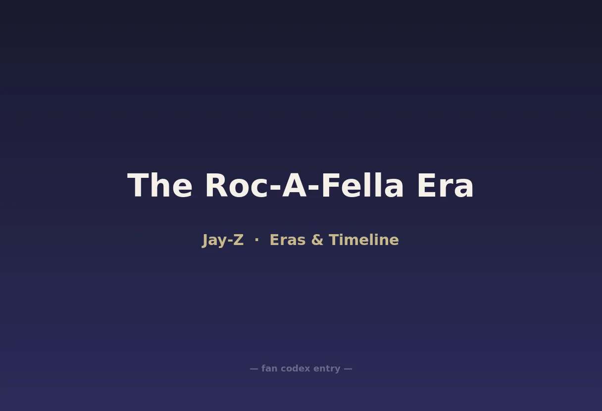 The Roc-A-Fella Era