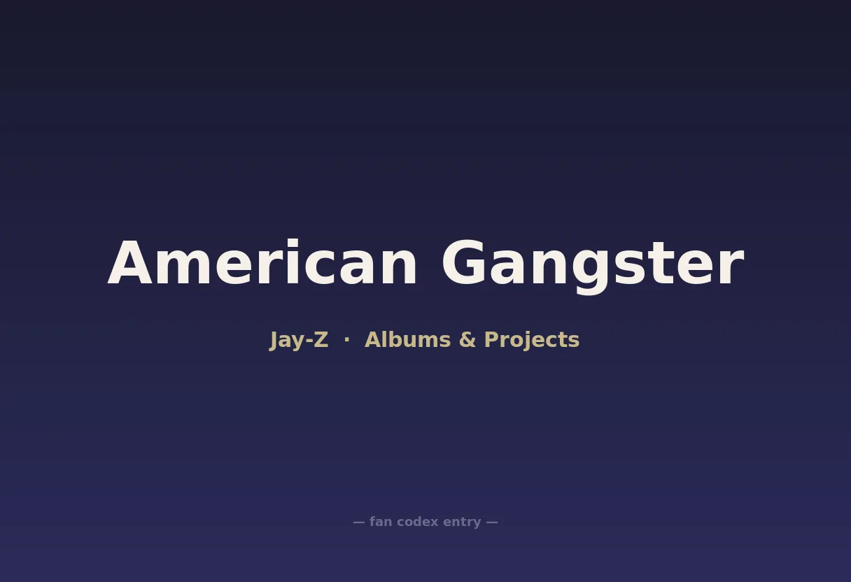 American Gangster
