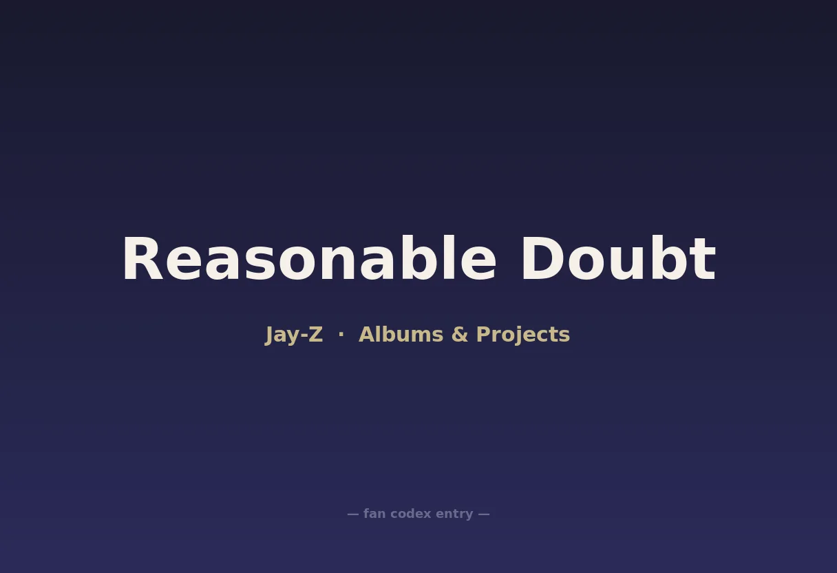 Reasonable Doubt